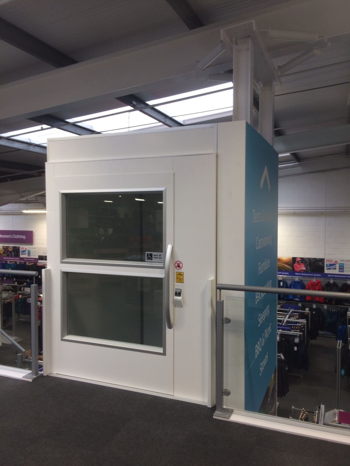 Image depicting platform lift