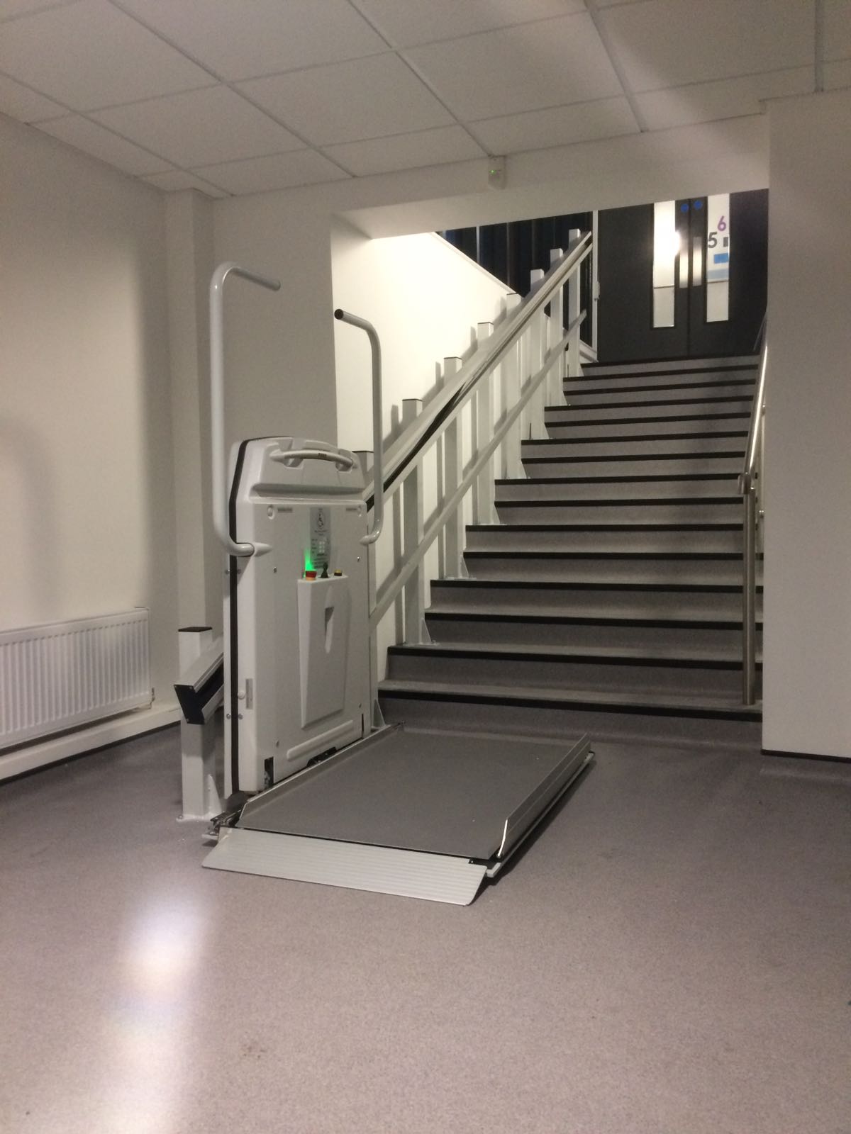 Image depicting stair lift