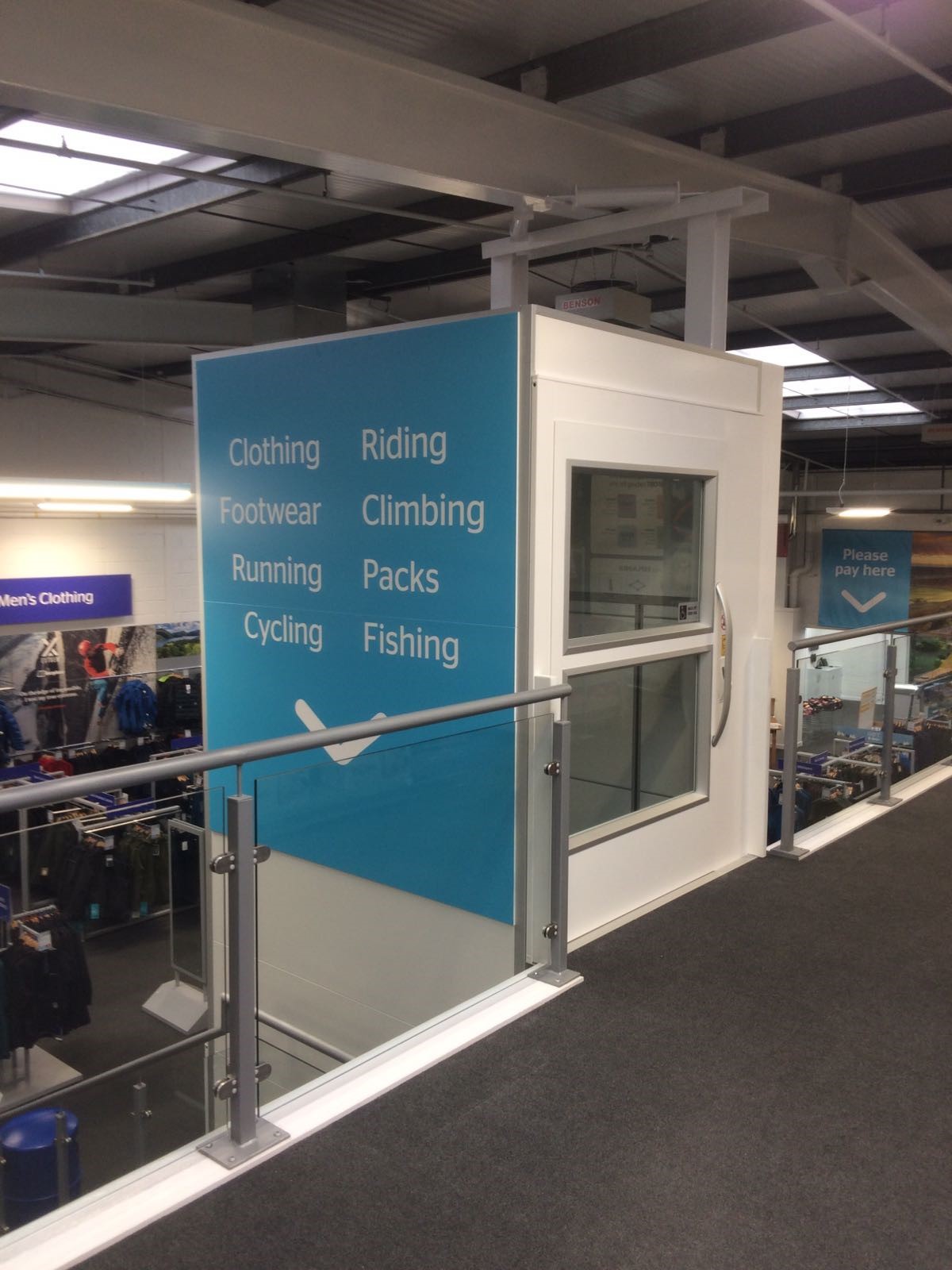 Image depicting platform lift