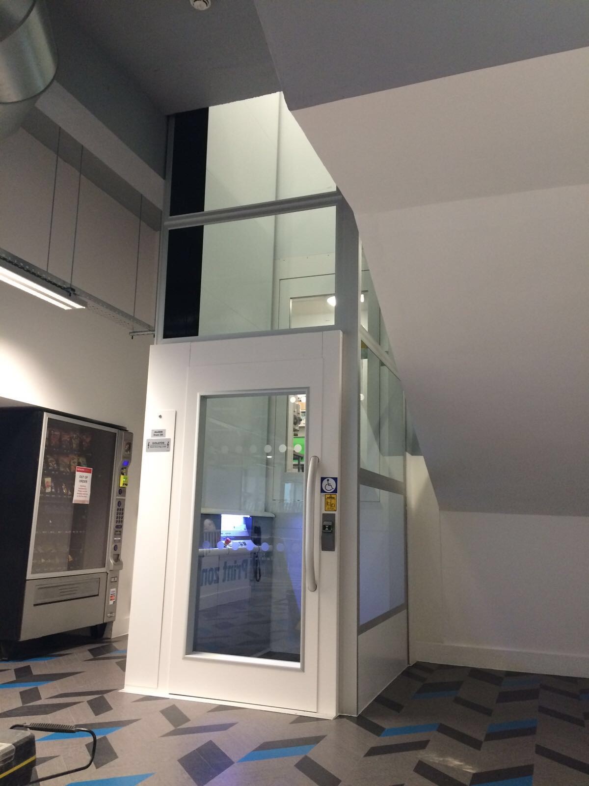 Image depicting platform lift