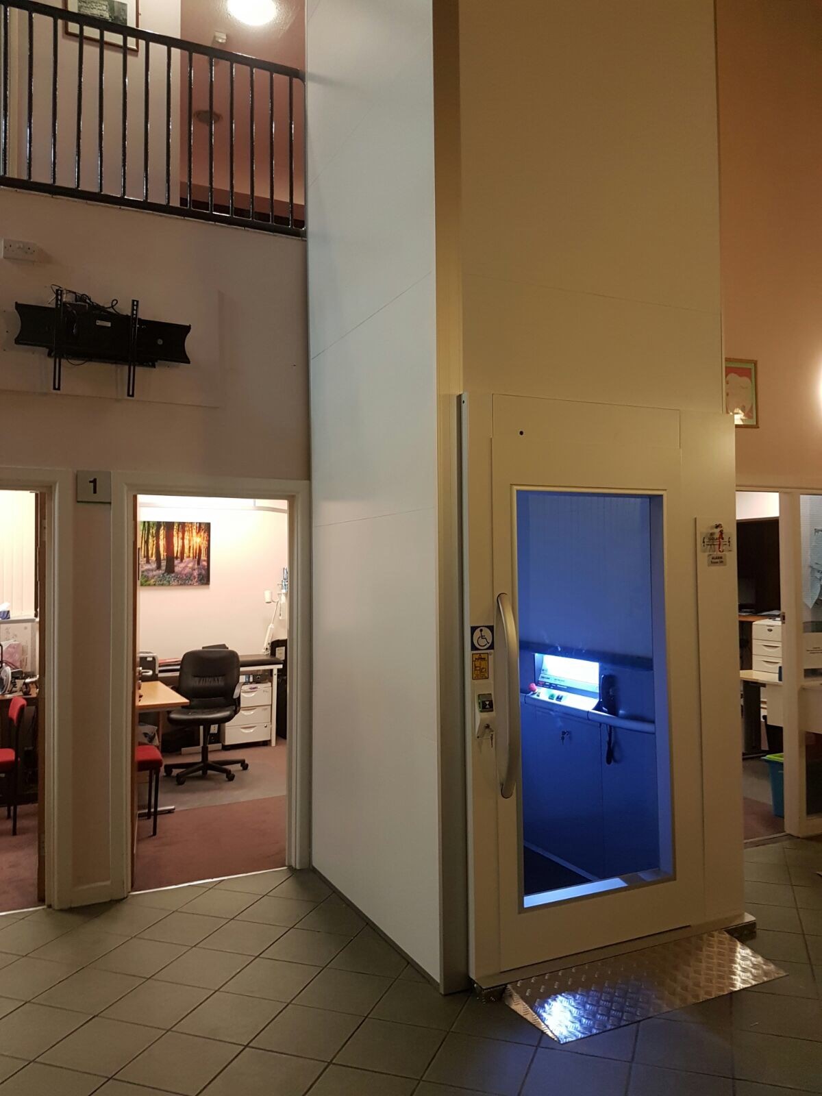 Image depicting platform lift